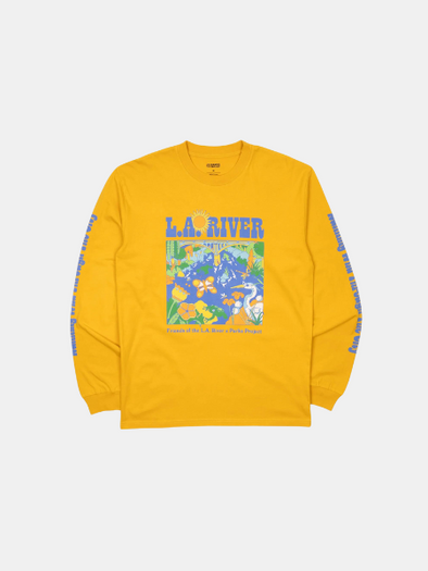 PARKS PROJECT WELCOME TO LA RIVER LONG SLEEVE TEE