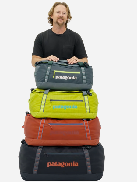 black hole duffel patagonia stores Hole 90L Worn Wear Discover the ultimate companion for every adventure with this premium unisex travel bag in the striking Peach Sherbet colour Patagonia - Black Hole Matte