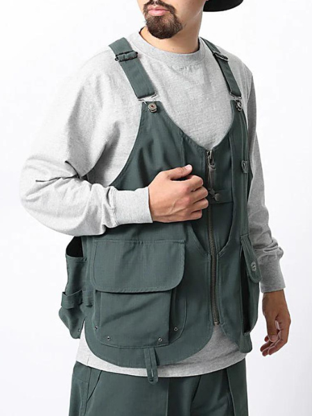 ジャケット・アウター snow peak Indigo TAKIBI Vest TAKIBI Denim Vest M Indigo(JK-23AU10703IN) | TAKIBI シリーズ