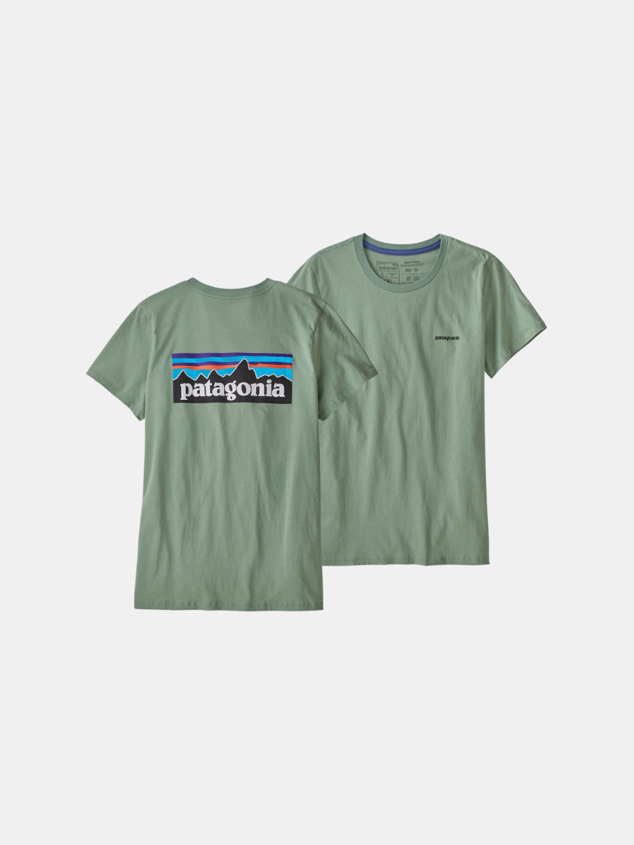 Patagonia Women s P 6 Logo Organic Crew T Shirt Patagonia SEED