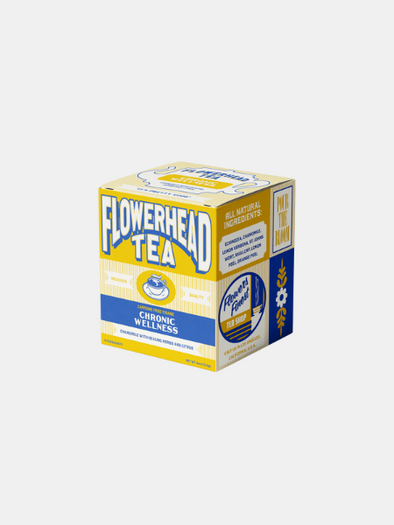 FLOWERHEAD TEA CHRONIC WELLNESS TEA BAGS