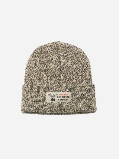 Filson Lined Ragg Wool Beanie:
Charcoal Heather