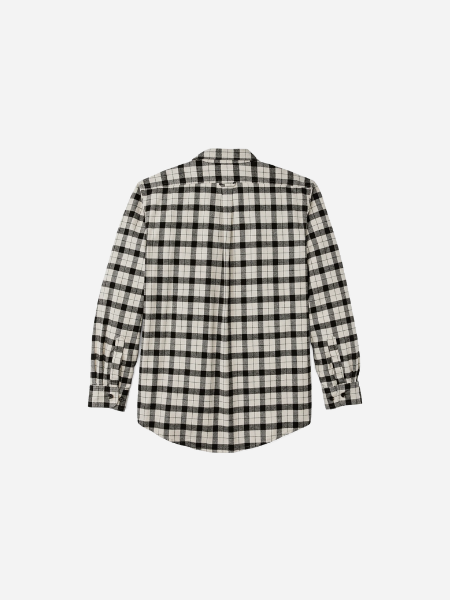 Filson Alaskan Guide Shirt: Light Cream Multicolor-Plaid 