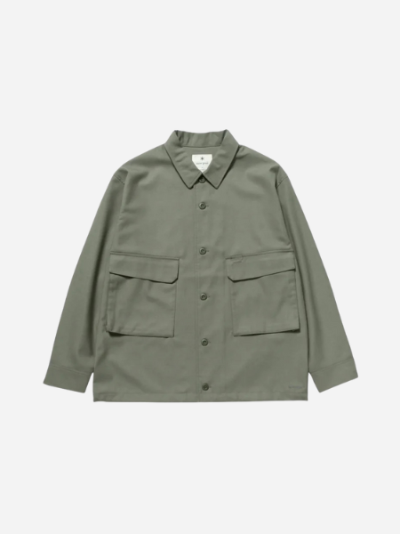 新品未使用)SnowPeak Wool FieldShirt 新品未使用)SnowPeak Wool FieldShirt