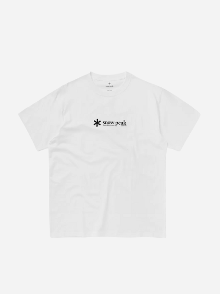 Snow Peak Soft Cotton Logo Short Sleeve T-Shirt Snow Peak Soft Cotton Logo Short Sleeve T-Shirt
