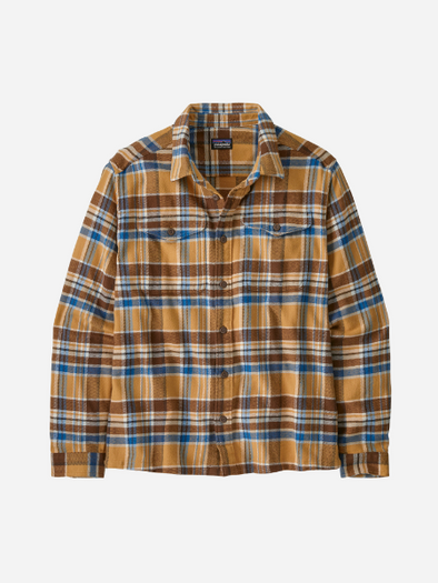 PATAGONIA MEN'S FJORD FLANNEL SHIRT- Pufferfish Gold