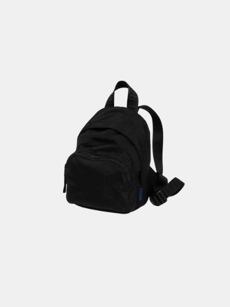 【BAGGU】★リュック★ Medium Nylon Backpack BAGGU Black Large Recycled Backpack
