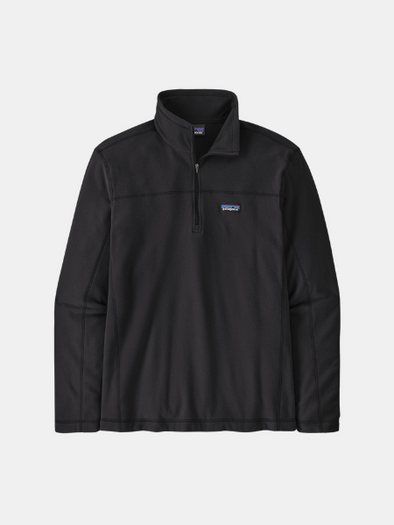 Patagonia Men's Micro D Fleece Pullover: Black