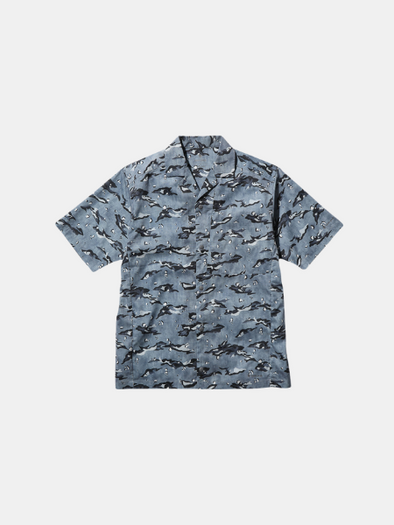 SNOW PEAK PRINTED BREATHABLE QUICK DRY SHIRT 