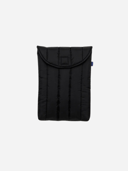 BAGGU Puffy Laptop Sleeve: 
Black
