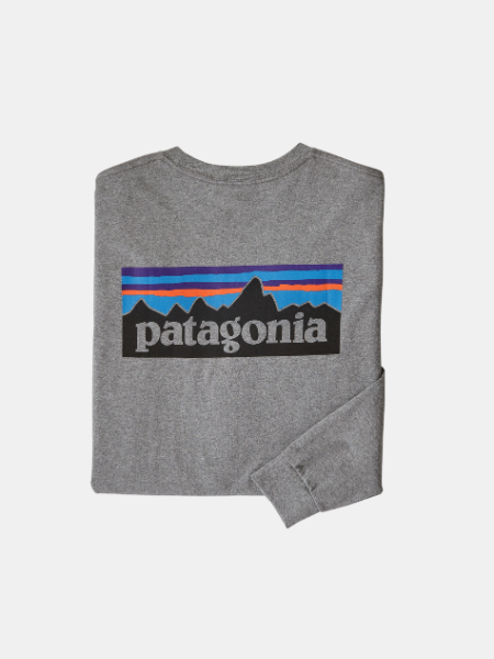 PATAGONIA M'S L/S P-6 LOGO RESPONSIBILI-TEE