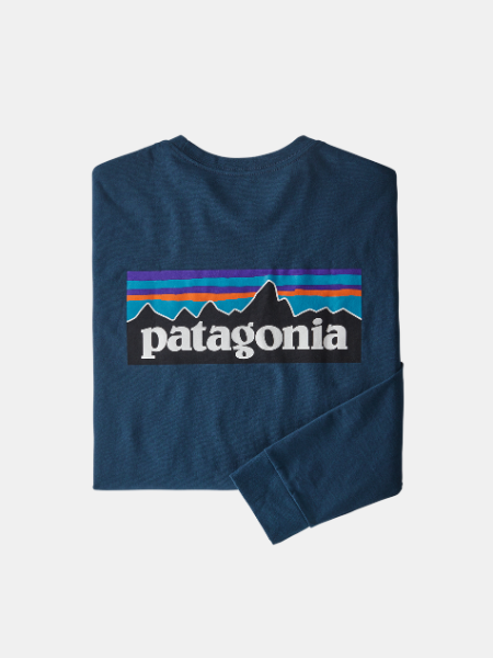 PATAGONIA M'S L/S P-6 LOGO RESPONSIBILI-TEE
