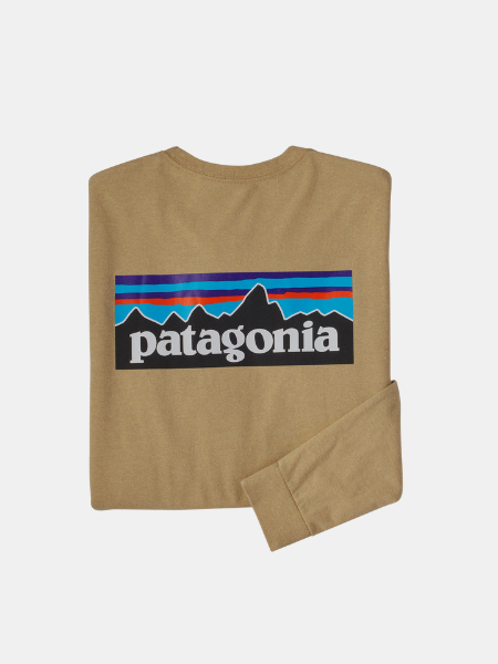 PATAGONIA M'S L/S P-6 LOGO RESPONSIBILI-TEE
