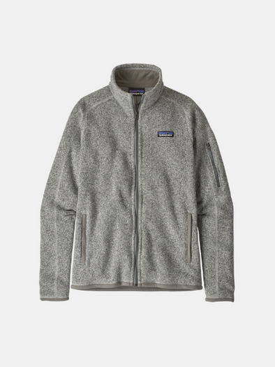 Patagonia Women's Better Sweater Fleece Jacket: Birch White