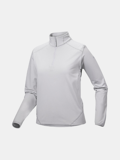 Arc'teryx Women's Kyanite Lightweight Zipneck- Solitude