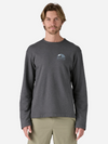 PATAGONIA MEN'S LIGHTWEIGHT APPLIED IMAGINATION WILDRISE CREW INK BLACK