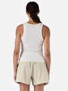 PATAGONIA WOMEN'S RIB KNIT TANK- WHITE