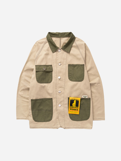 SERVICE WORKS DRILL COVERALL 2.0 KHAKI/OLIVE 