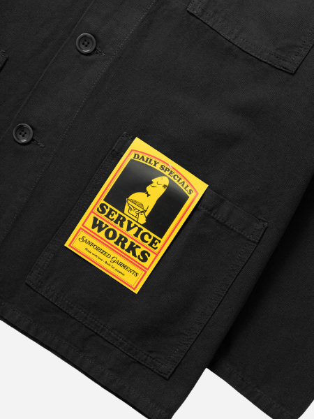 SERVICE WORKS DRILL COVERALL 2.0 BLACK