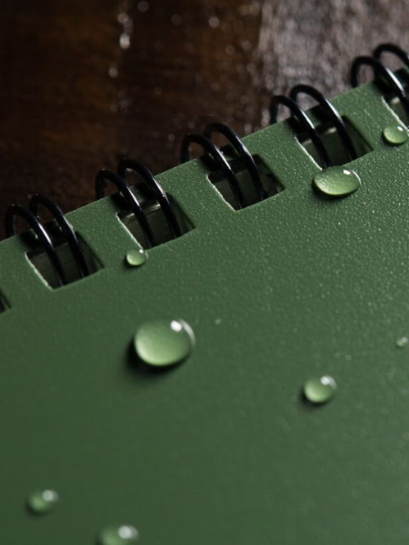 Rite In The Rain 4.625" X 7" Side Spiral Notebook- Green