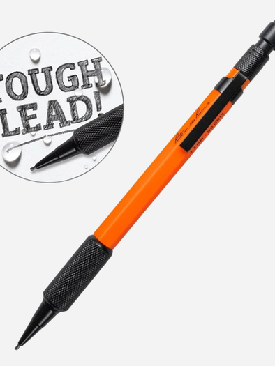 Rite In The Rain Weatherproof Mechanical Clicker Pencil: Orange