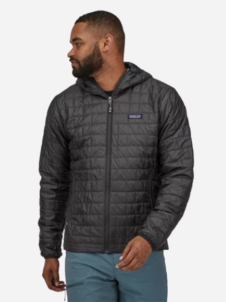 Patagonia Men's Nano Puff Hoody- Black