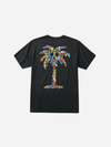 Roark Opal Palm Premium Tee- Black