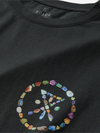 Roark Opal Palm Premium Tee- Black