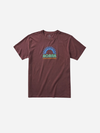 Roark Sundial Tee- Purple Ash
