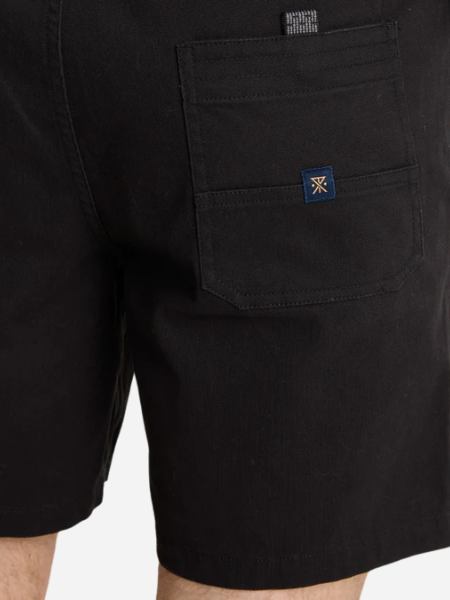 Roark Made to Fade Shorts- 
Washed Black