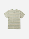 Roark Journey Jacquard Short Sleeve Crew Tee- Seafoam