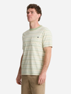 Roark Journey Jacquard Short Sleeve Crew Tee- Seafoam