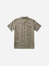 Gonzo Short Sleeve Button Up Shirt- Seafoam