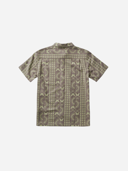 Gonzo Short Sleeve Button Up Shirt- Seafoam