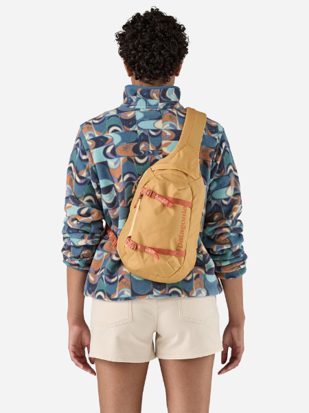 Patagonia Atom Sling Bag 8L: Mountain Breeze Buttercup Yellow 