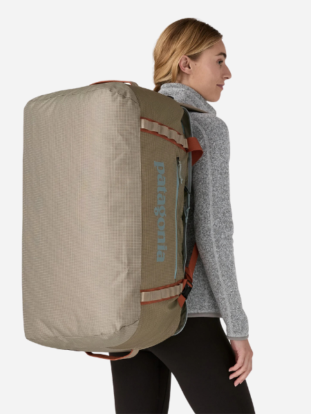 Patagonia Black Hole Duffel 70L:  
Seabird Grey