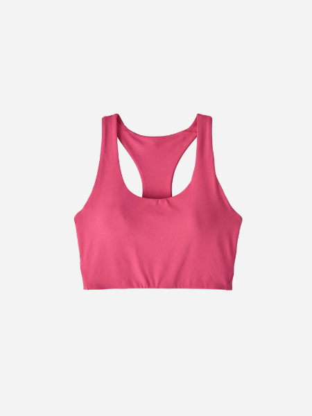 Patagonia Women's Maipo Mid-Impact Bra: Luminous Pink