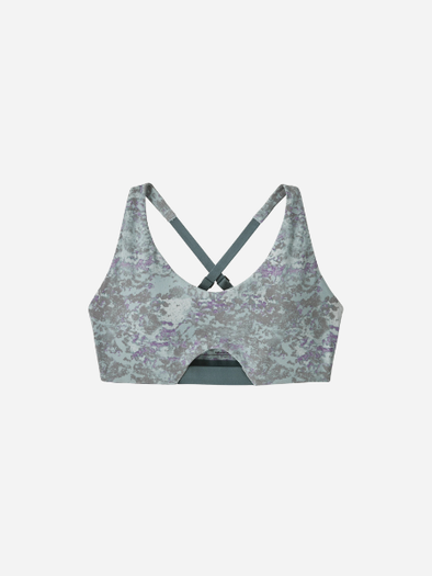 Patagonia Women's Maipo Low Impact Adjustable Bra: Rockwash Thermal Blue