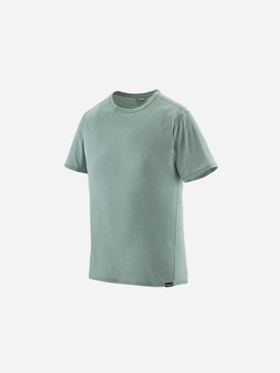 Patagonia Men's Cap Cool Lightweight Shirt: Thermal Blue - Light Thermal Blue X-Dye 