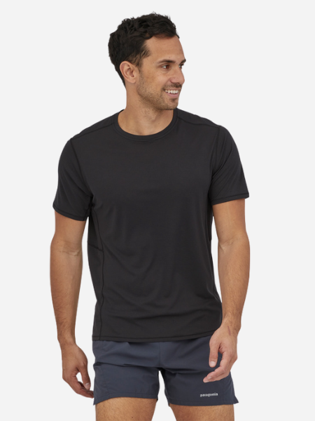 Patagonia Men's Cap Cool Lightweight Shirt: Black