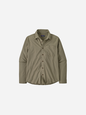 Men's Nomader Shirt: River Rock Green