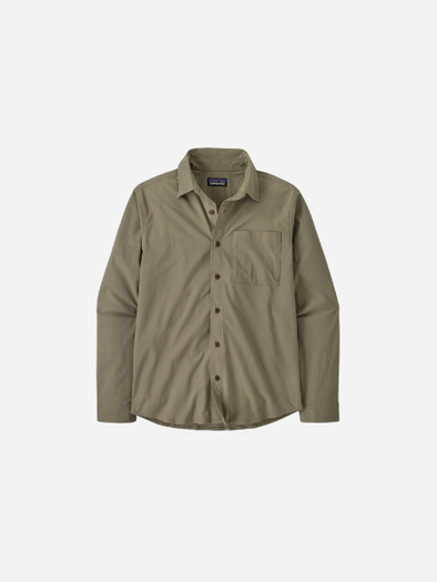 Men's Nomader Shirt: River Rock Green