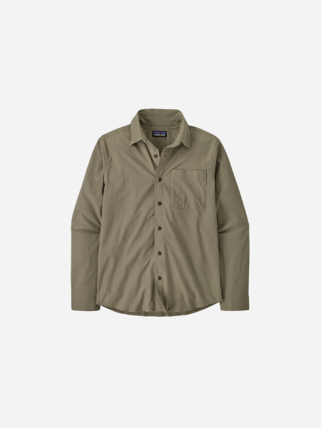 Men's Nomader Shirt: River Rock Green