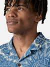 Patagonia Men's Tidal Threads Camp Shirt: Still Blue