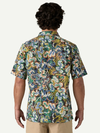 Patagonia Men's Tidal Threads Camp Shirt: Undersea: Ink Black