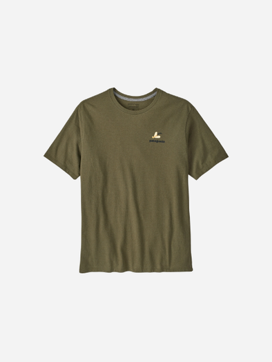 Patagonia Men's Take A Stand Responsibili-Tee: Pine Stream:Tent Green
