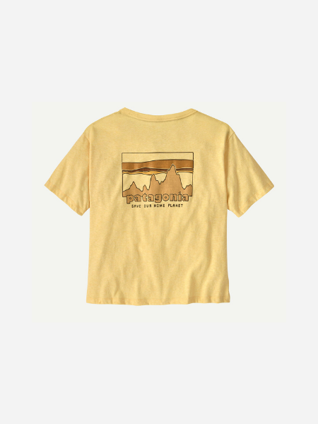 Patagonia Women's '73 Skyline Easy Cut Responsibili-Tee- Buttercup Yellow
