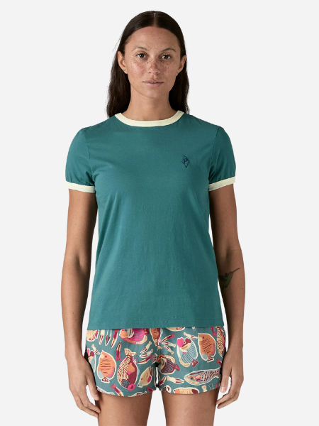Patagonia Women's Water People Organic Ringer Tee