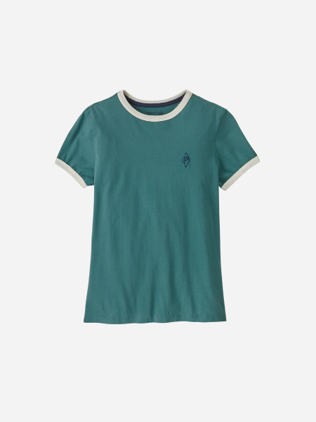 Patagonia Women's Water People Organic Ringer Tee