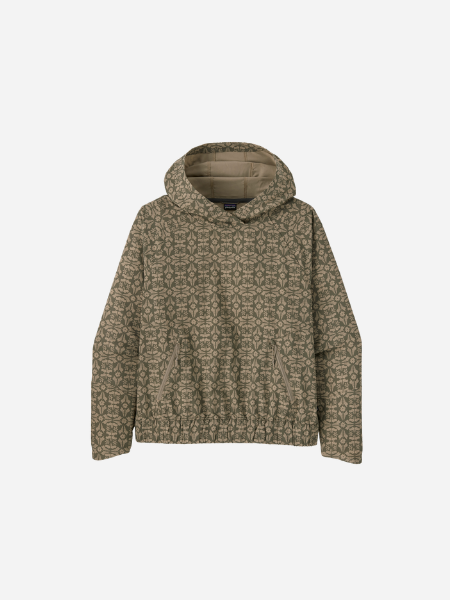Patagonia Women's Swift Drift Sun Hoody: Marmot Field- Seabird Grey